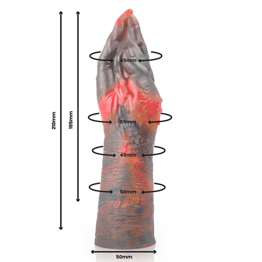 EPIC - LILITH DILDO DEMONIO MALIGNO L