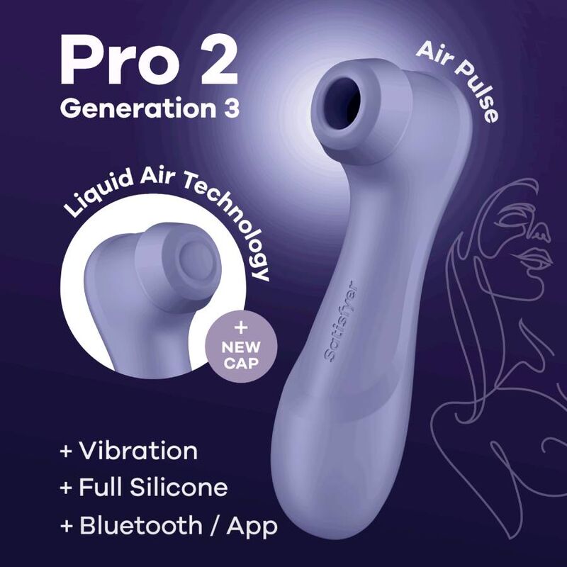 SATISFYER PRO 2 GENERACIÓN 3 BLUETOOTH & APP