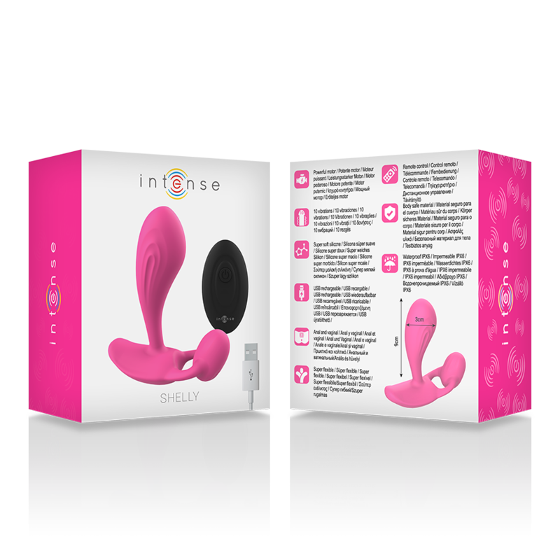 INTENSE - SHELLY DUO ANAL-PERINEO , VAGINAL-CLITORIS