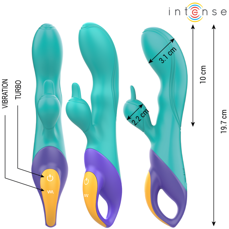 INTENSE - FRED VIBRADOR RABBIT - Clítorix