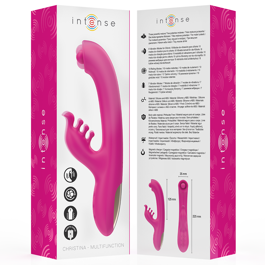 INTENSE - CHRISTINA VIBRADOR MULTIFUNCIÓN RABBIT