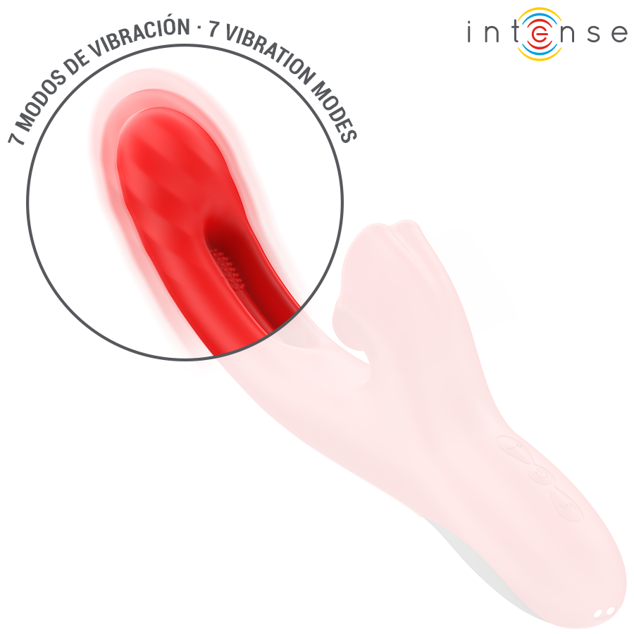 INTENSE - JESSICA VIBRADOR MULTIFUNCIÓN ESTIMULACIÓN CLÍTORIS 24.8 CM