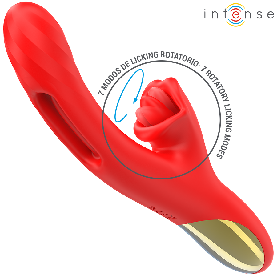 INTENSE - JESSICA VIBRADOR MULTIFUNCIÓN ESTIMULACIÓN CLÍTORIS 24.8 CM