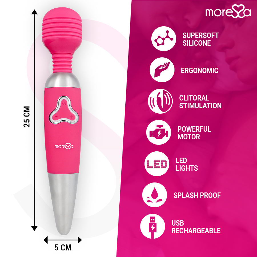 MORESSA - ODILON WAND POTENTE MOTOR + DOS CABEZALES PREMIUM