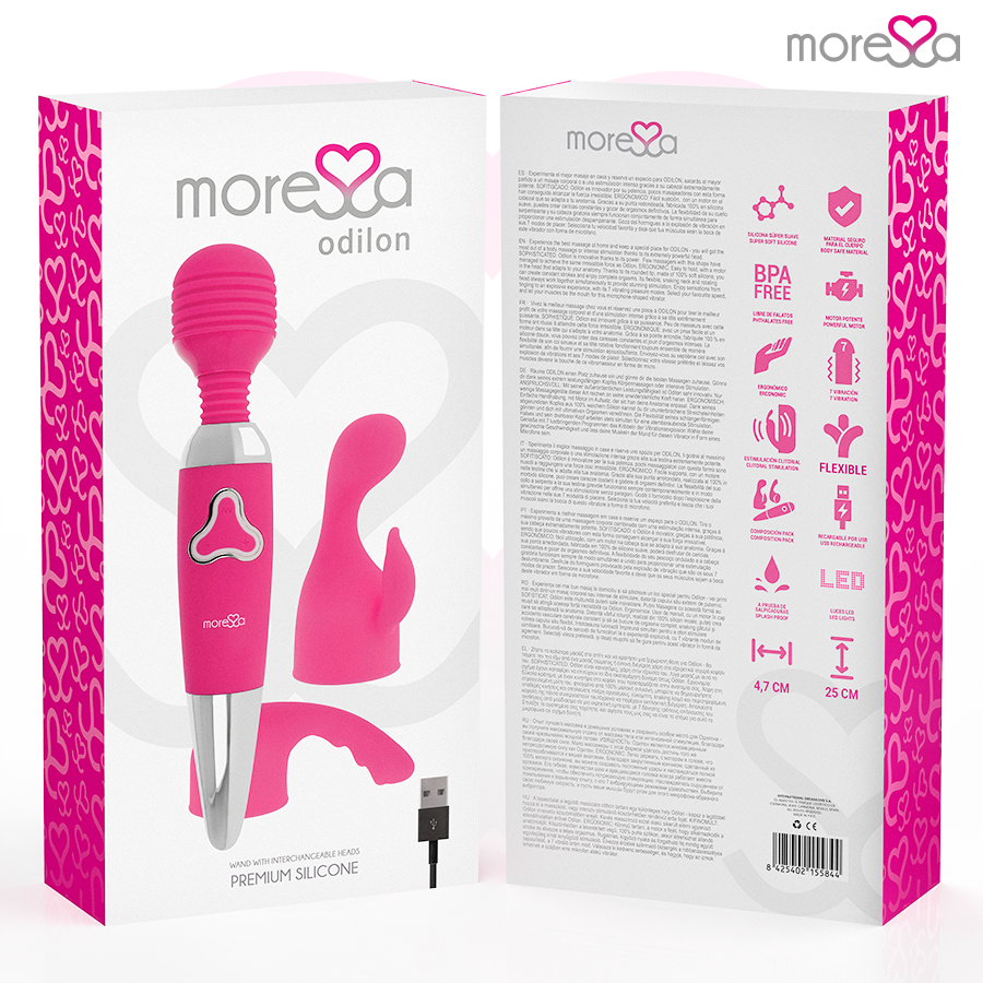 MORESSA - ODILON WAND POTENTE MOTOR + DOS CABEZALES PREMIUM