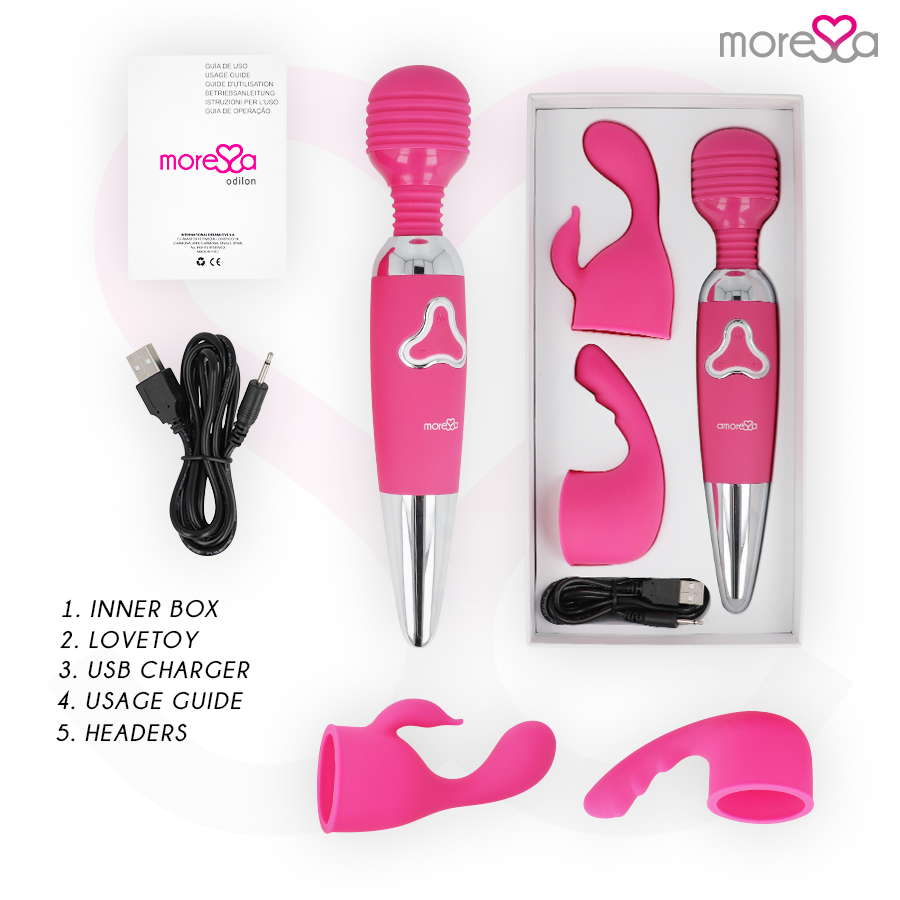 MORESSA - ODILON WAND POTENTE MOTOR + DOS CABEZALES PREMIUM