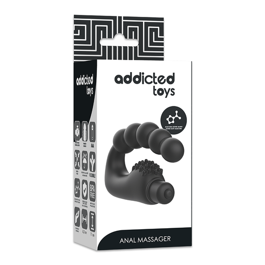 ADDICTED TOYS - MASAJEADOR ANAL PROSTÁTICO CON VIBRACIÓN - Clítorix