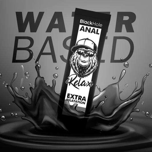 BLACK HOLE - GEL BASE AGUA DILATACIÓN ANAL