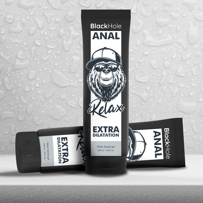 BLACK HOLE - GEL BASE AGUA DILATACIÓN ANAL