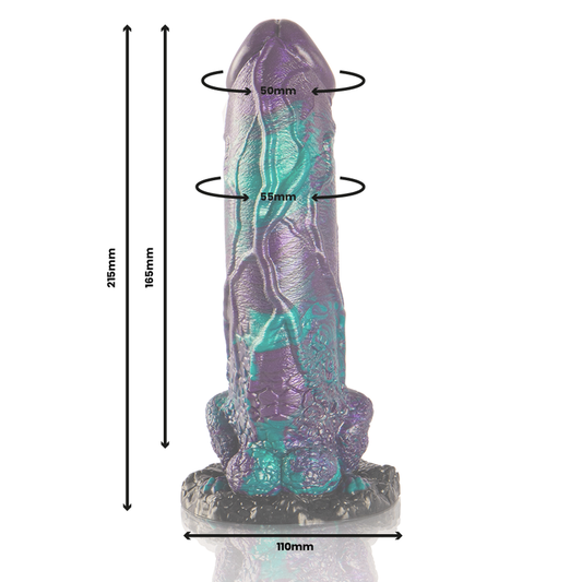 EPIC - BASILISK DILDO DOBLE PLACER ESCAMOSO