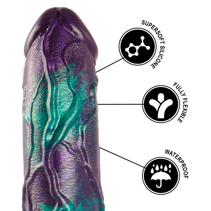 EPIC - BASILISK DILDO DOBLE PLACER ESCAMOSO
