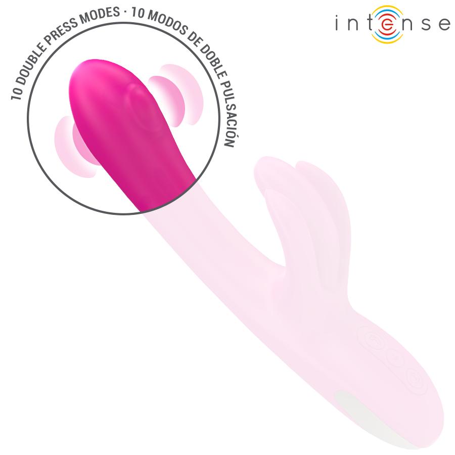 INTENSE - BRITNEY VIBRADOR MULTIFUNCIÓN RABBIT 23 CM