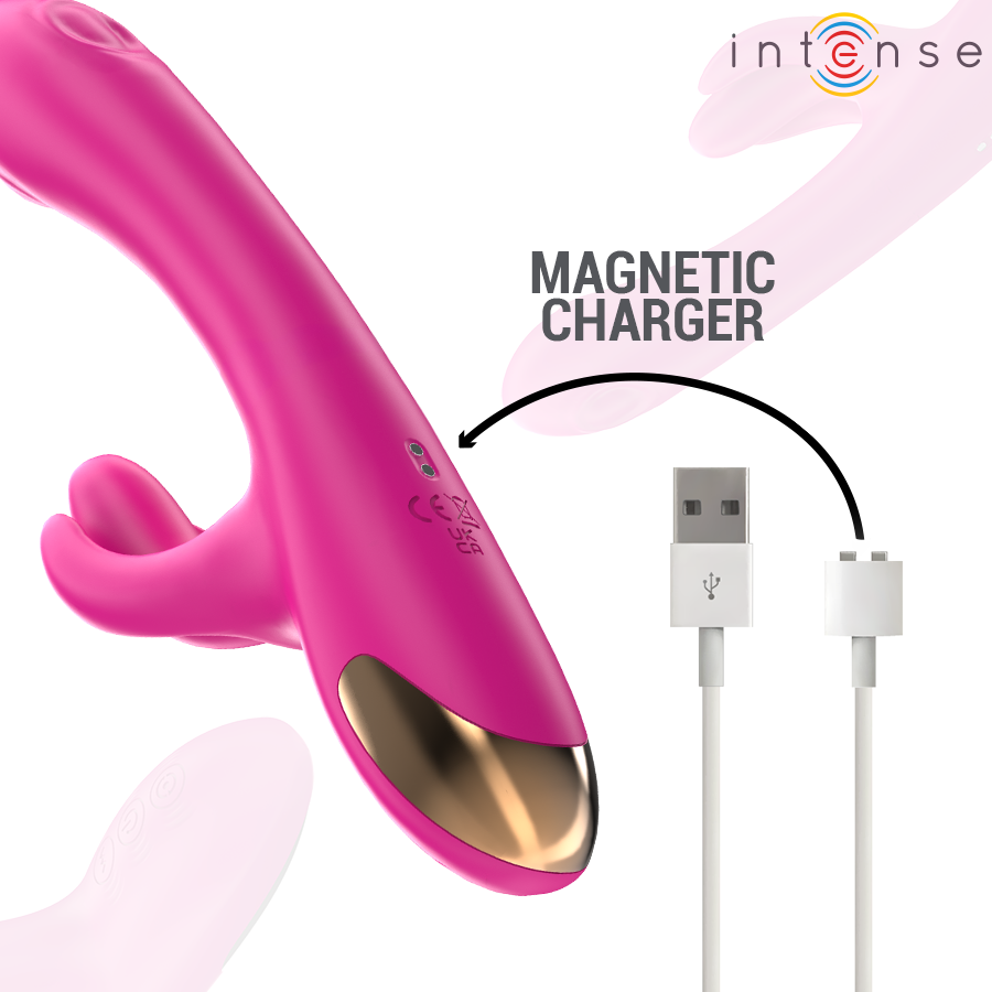 INTENSE - BRITNEY VIBRADOR MULTIFUNCIÓN RABBIT 23 CM