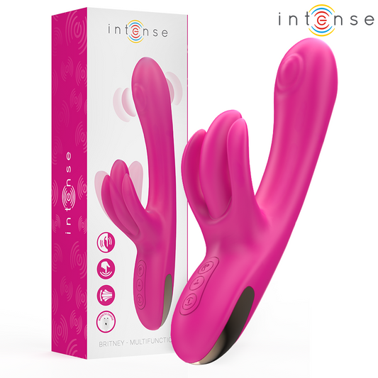 INTENSE - BRITNEY VIBRADOR MULTIFUNCIÓN RABBIT 23 CM