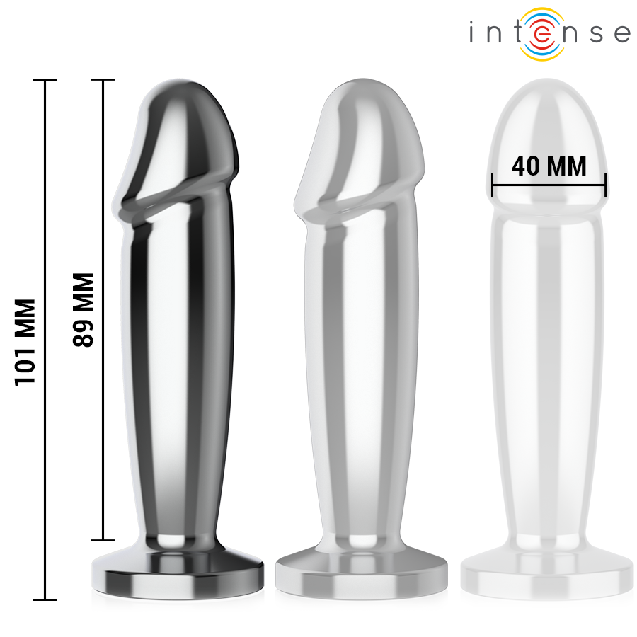 INTENSE - PLUG ANAL 10 VIBRACIONES (DILDO)