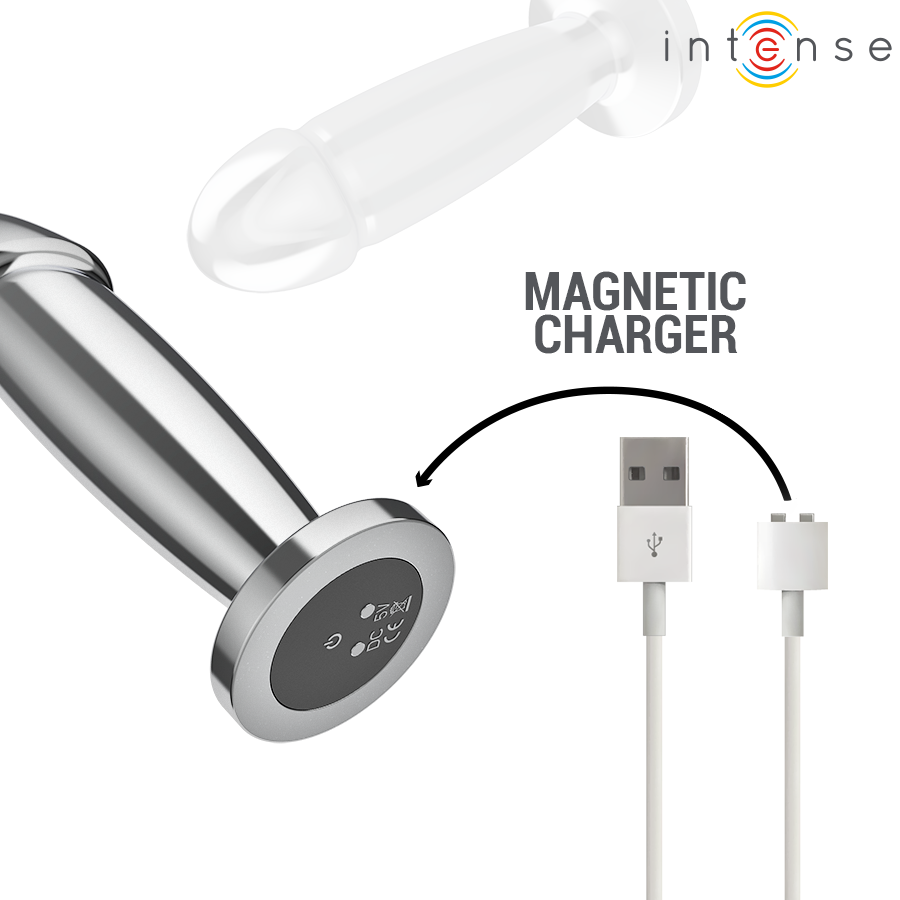 INTENSE - PLUG ANAL 10 VIBRACIONES (DILDO)