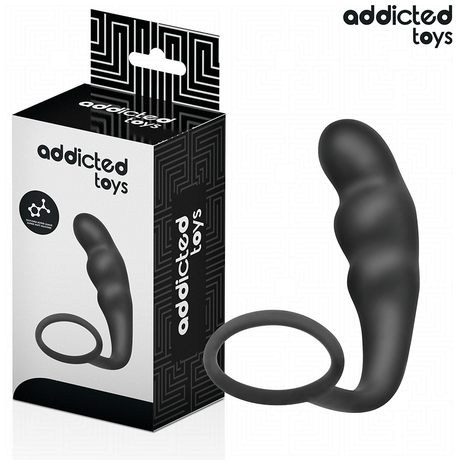 ADDICTED TOYS - PLUG ANAL CON ANILLO SILICONA