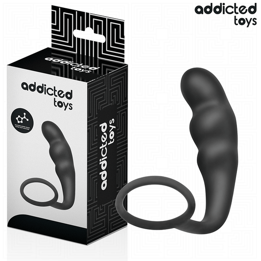 ADDICTED TOYS - PLUG ANAL CON ANILLO SILICONA