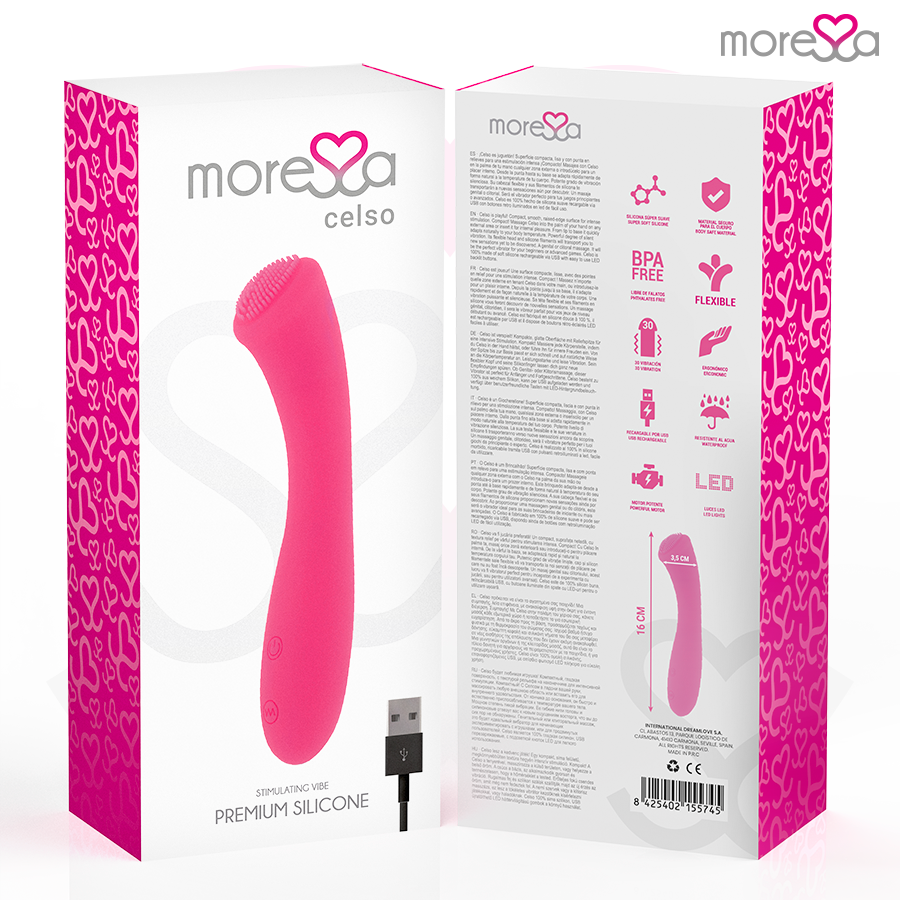 MORESSA - CELSO MASAJEADOR DUO PUNTO G Y SUELO PELVICO PREMIUM