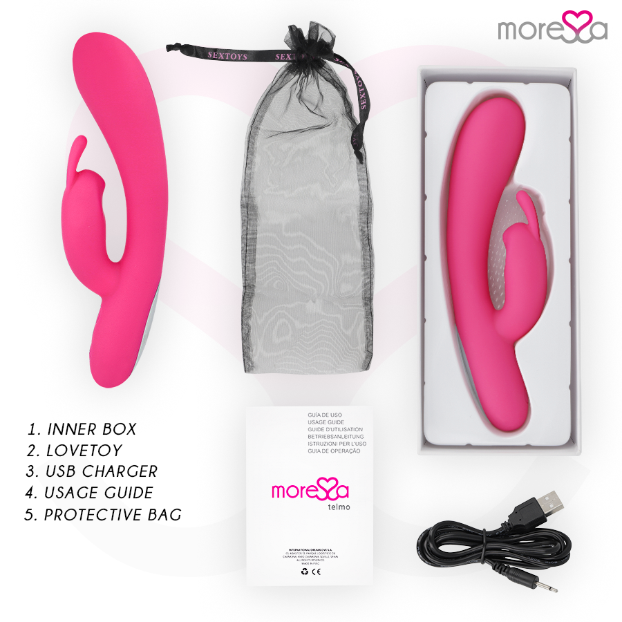 MORESSA - TELMO TICKLING CLITORIAL PREMIUM SILICONE