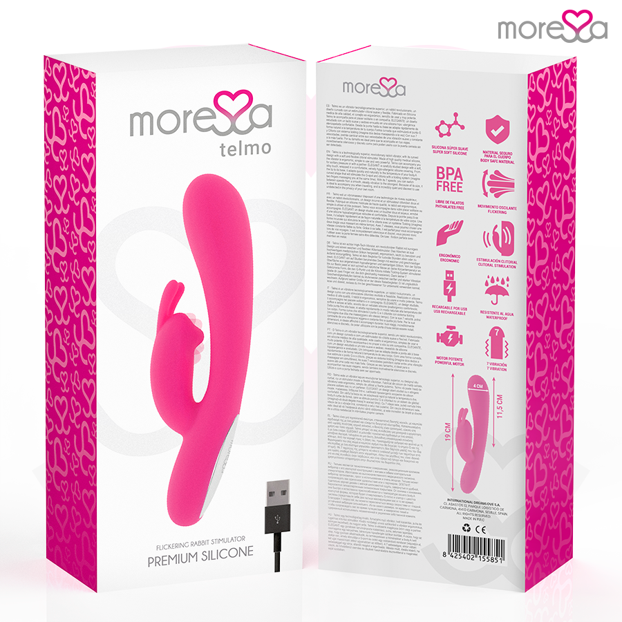 MORESSA - TELMO TICKLING CLITORIAL PREMIUM SILICONE