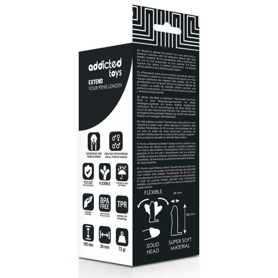 ADDICTED TOYS - EXTENSIÓN PENE